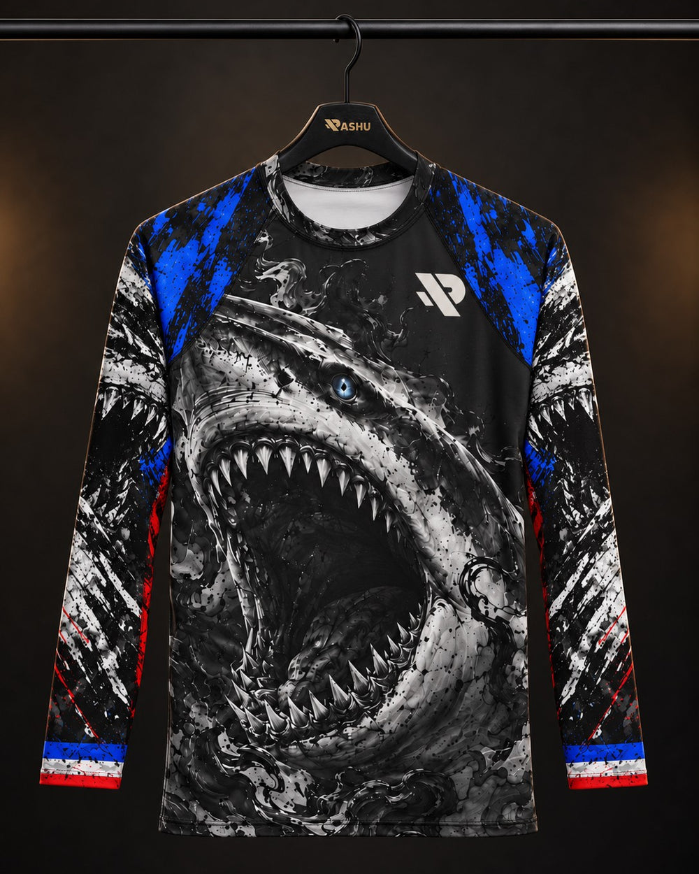 Rash guard Grand Blanc manches longues homme