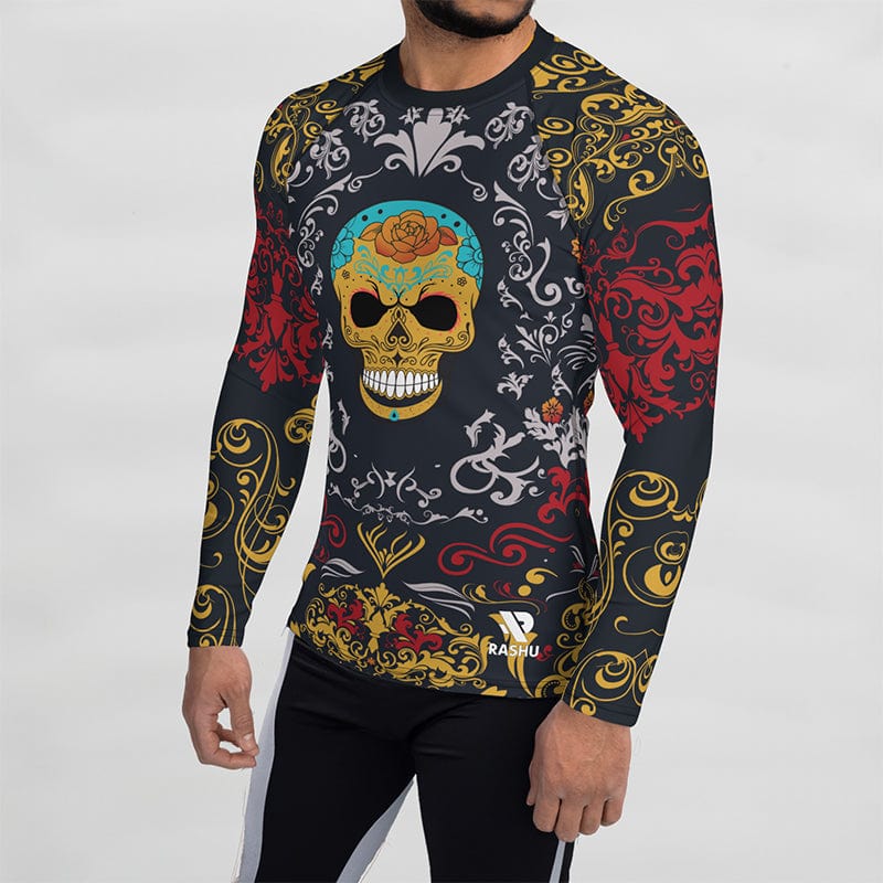 Skull Rash Guard - Men
