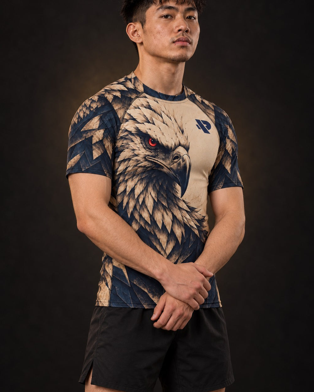 Rash guard Aigle Sentinelle manches courtes homme