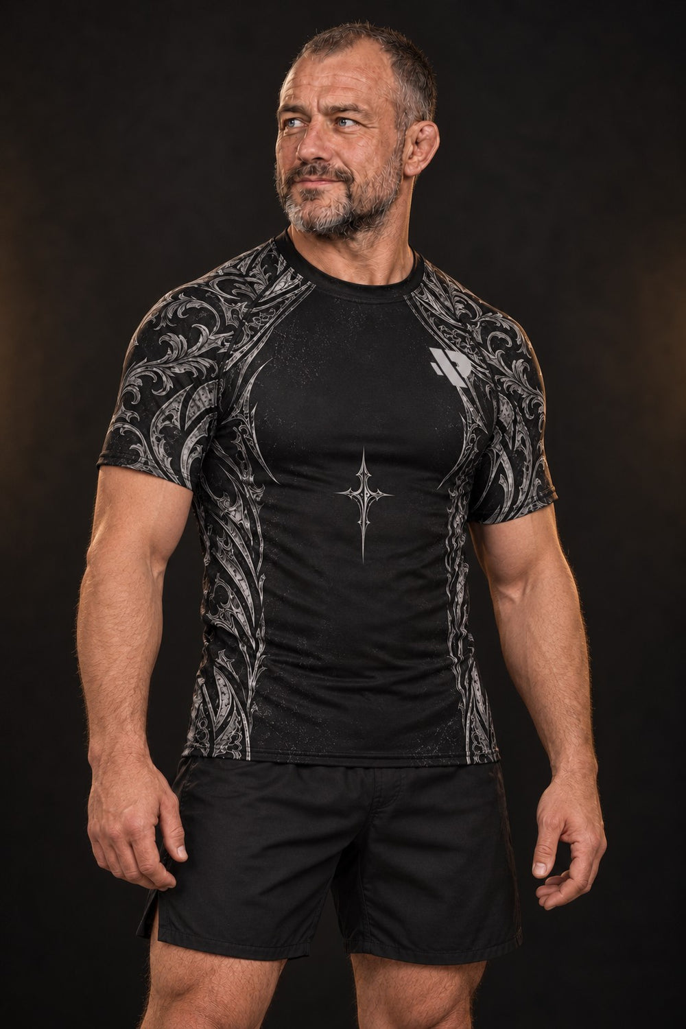 Rash guard Armure de Dieu manches courtes homme