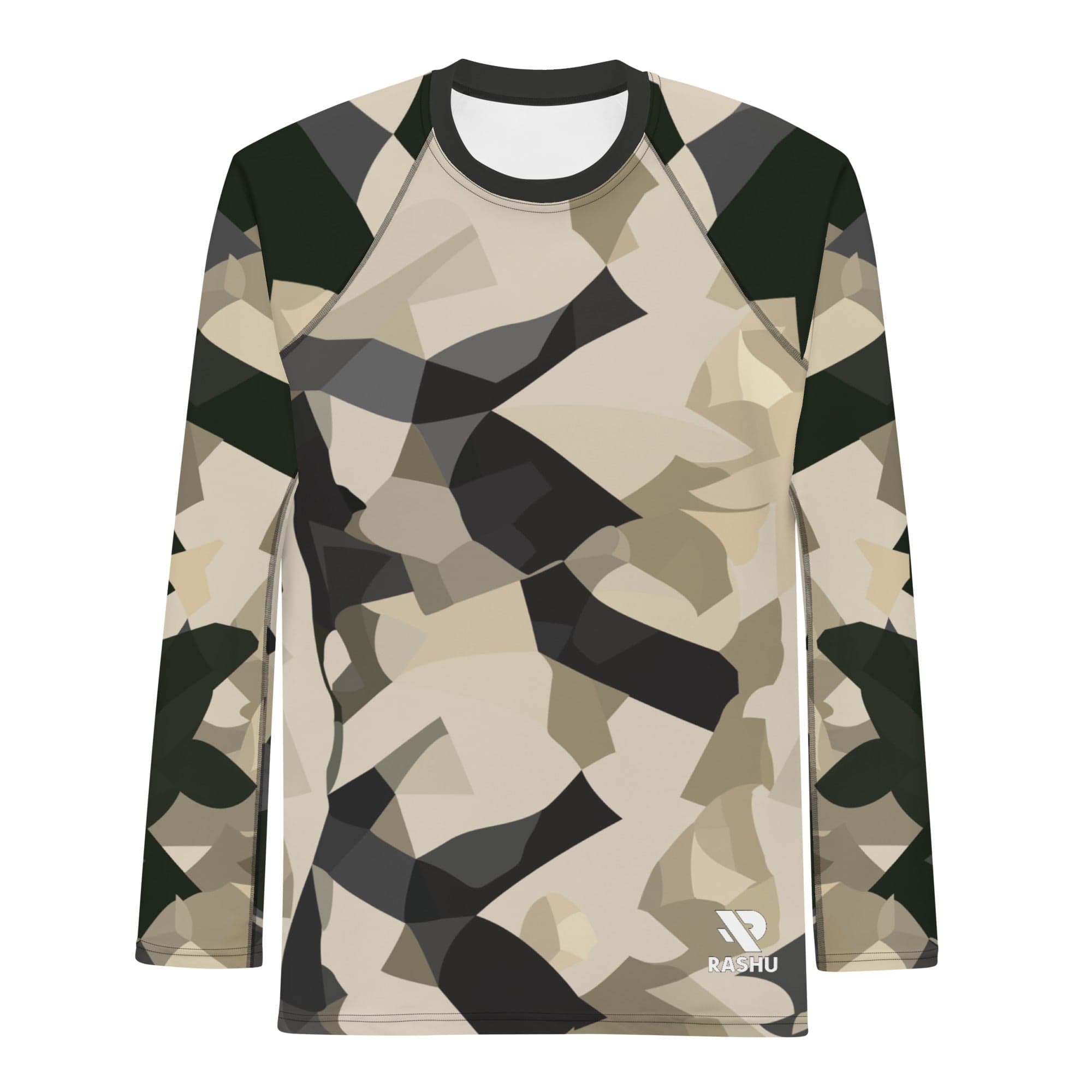 Rashguard Beige Camo - Homme Rashu | Shop de Rash Guards Numéro 1