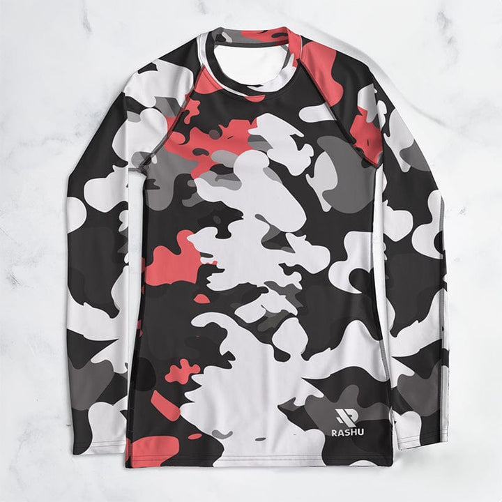 Rashguard Camouflage Urbain - Femme Votre Rash Guard, Votre Mérite | Rashu