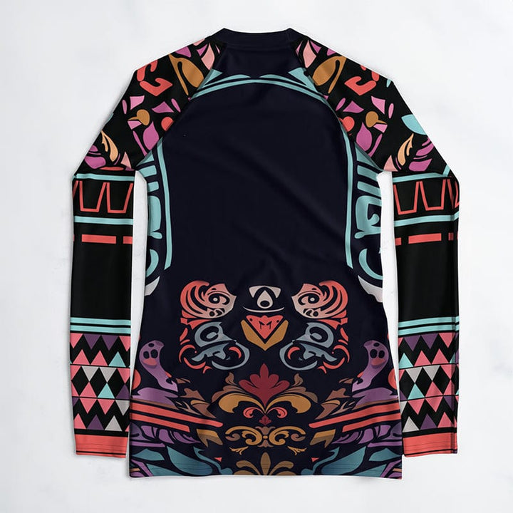 Rashguard Dia de los Muertos - Femme Votre Rash Guard, Votre Mérite | Rashu