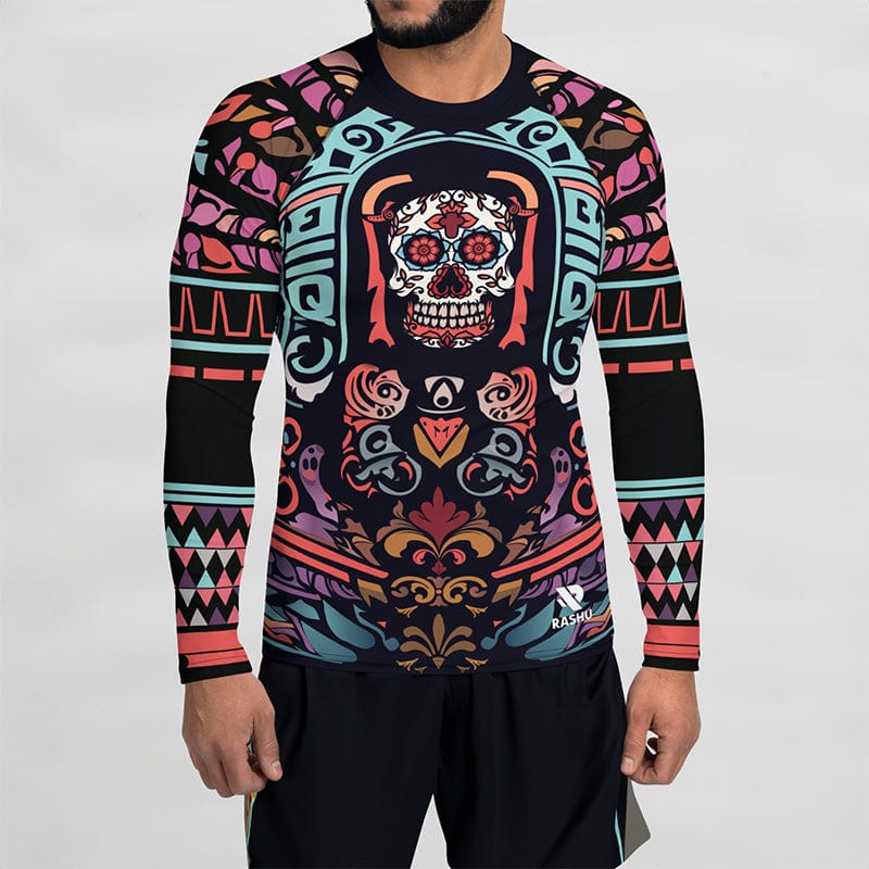 Rashguard Dia de los Muertos - Homme