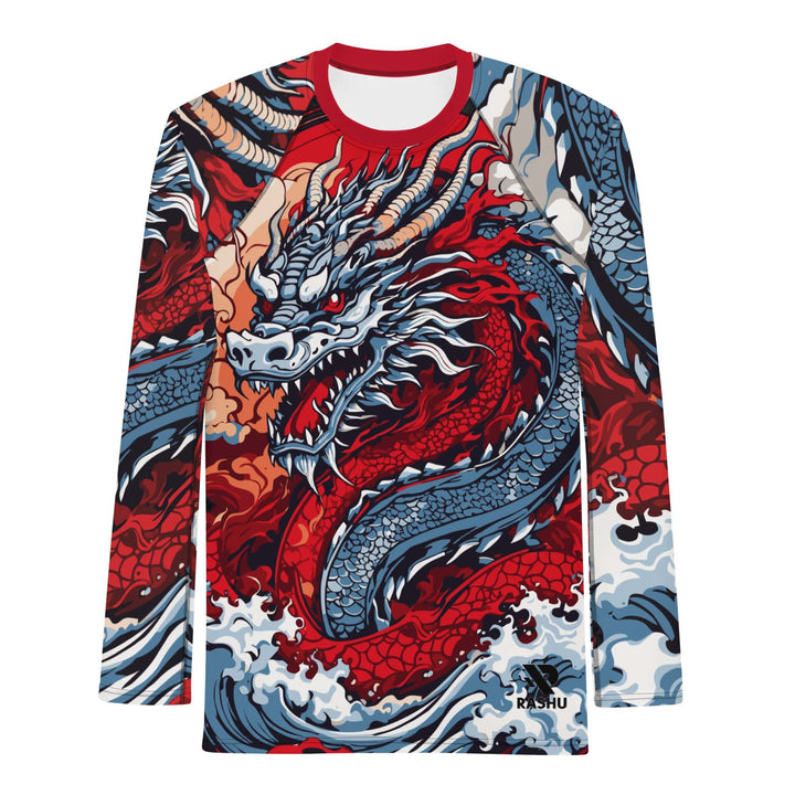 Rashguard Dragon Impérial - Homme Votre Rash Guard, Votre Mérite | Rashu