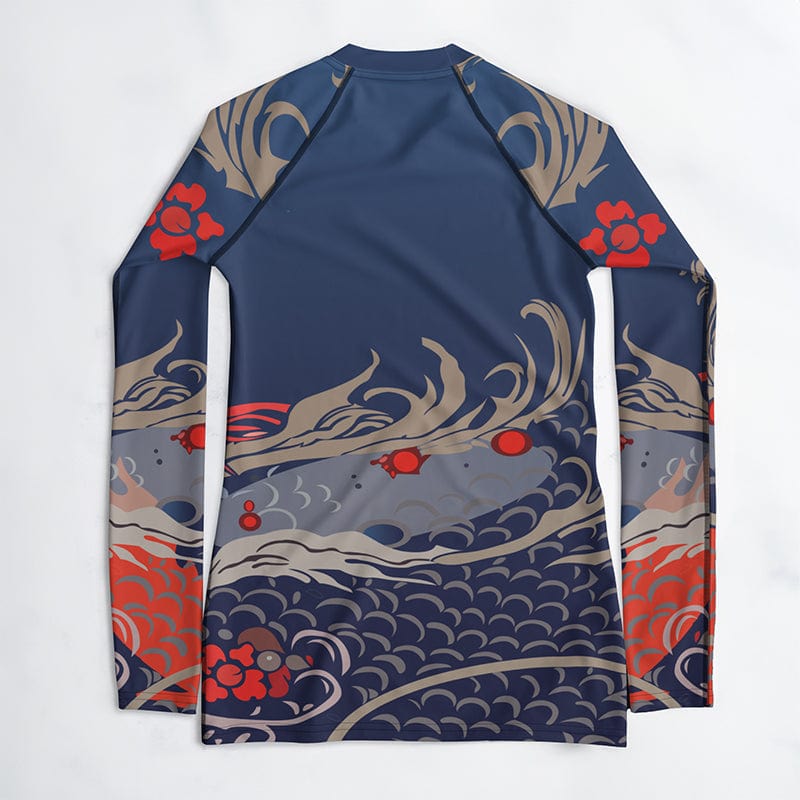 Rashguard Dragon Rouge - Femme Votre Rash Guard, Votre Mérite | Rashu