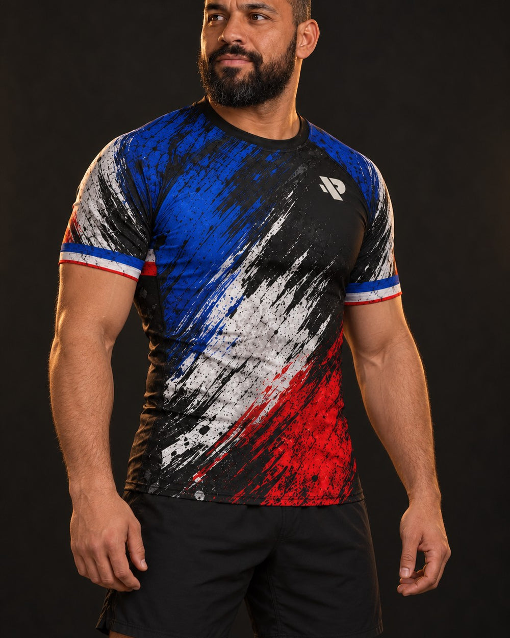 Rash guard Fierté France homme