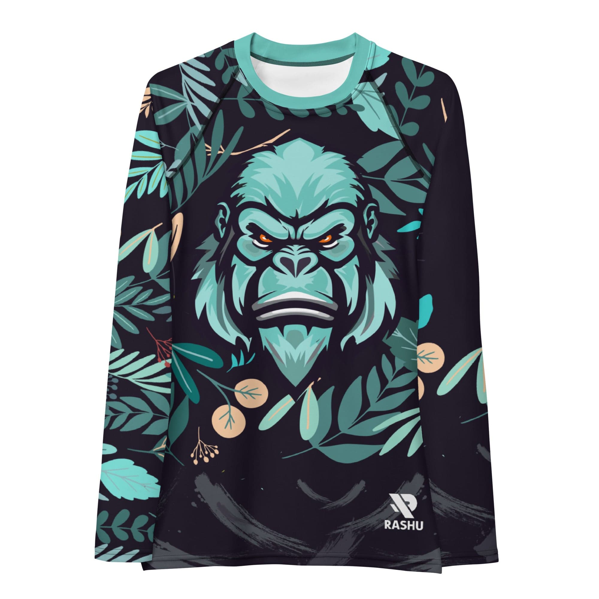 Rashguard Gorille Tropical - Femme Votre Rash Guard, Votre Mérite | Rashu