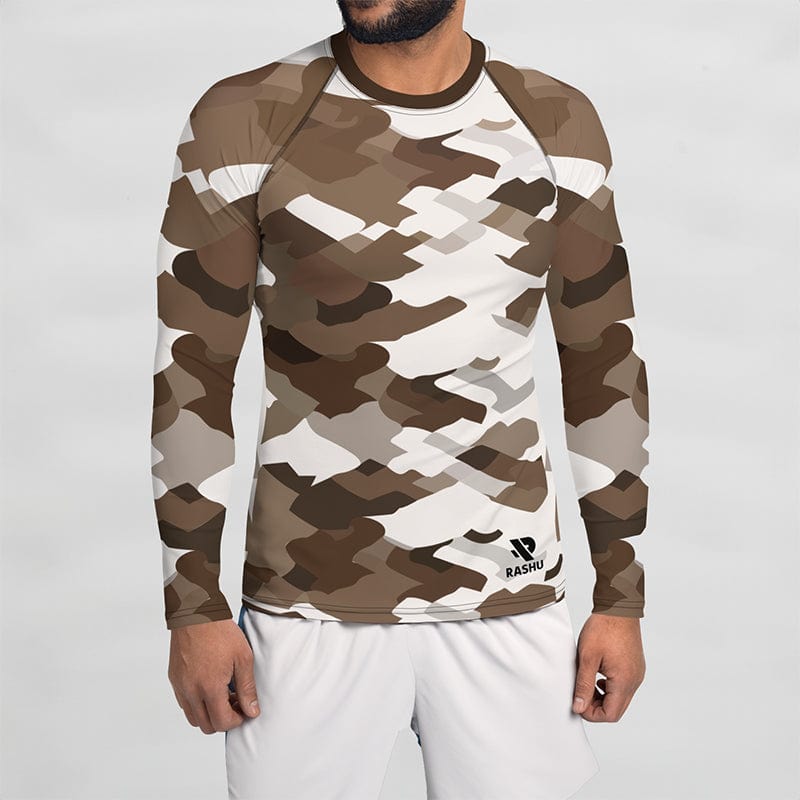 T-Shirt Compression Camouflage - Homme