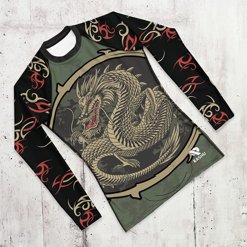 Rashguard Millénaire Dragon - Homme Rashu | Shop de Rash Guards Numéro 1