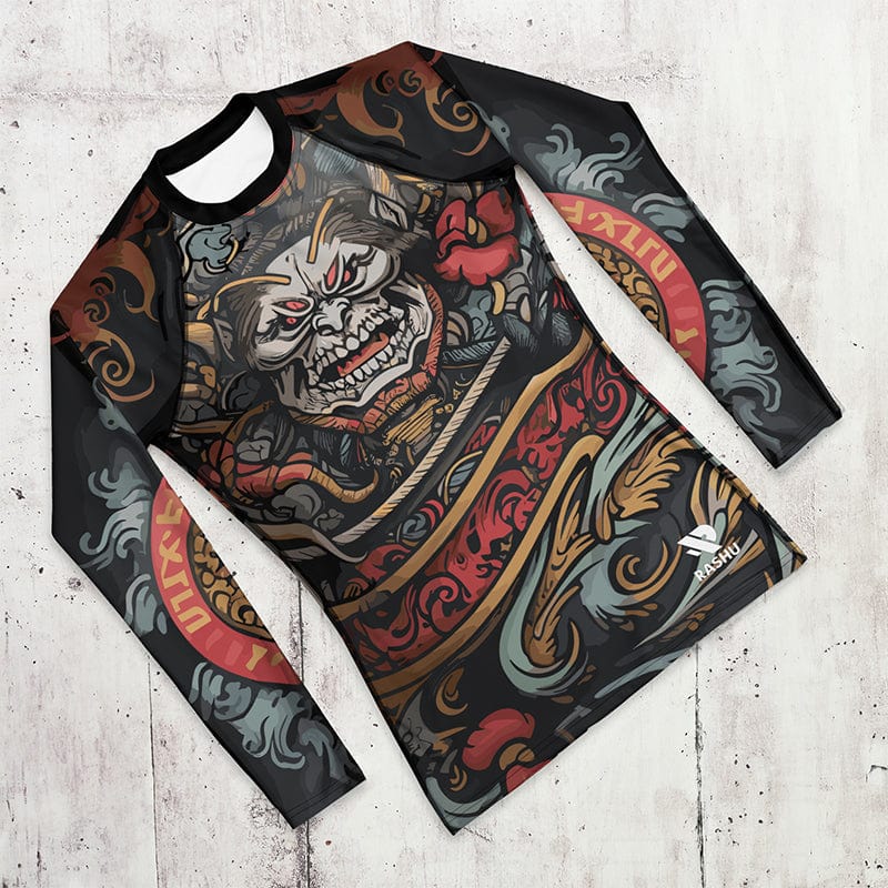 Rashguard Oni Tribale - Homme Votre Rash Guard, Votre Mérite | Rashu