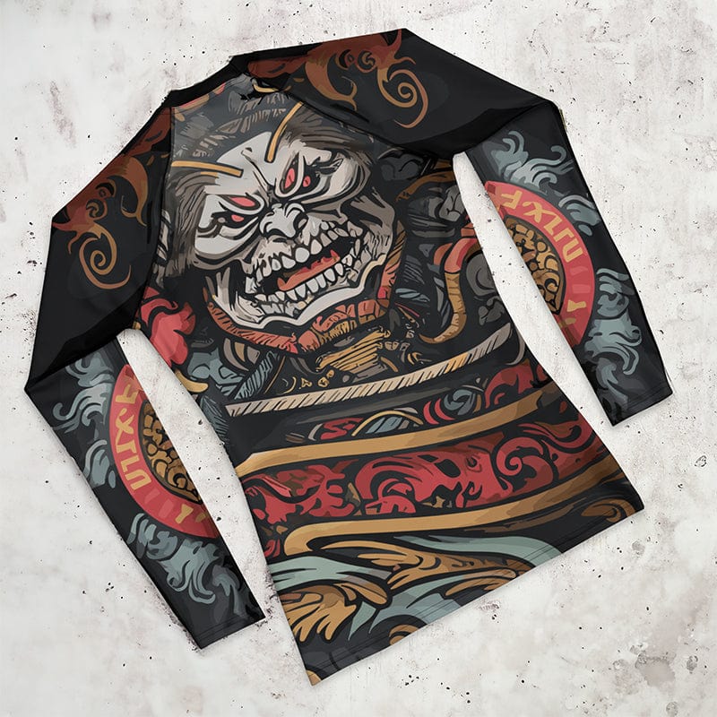 Rashguard Oni Tribale - Homme Votre Rash Guard, Votre Mérite | Rashu