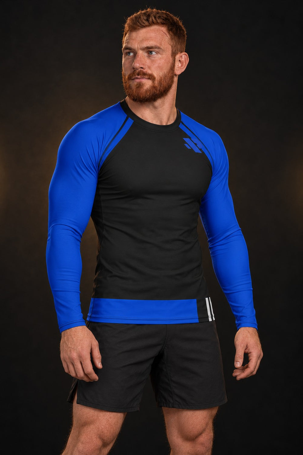 Rash guard Ranked Ceinture Bleue manches longues homme