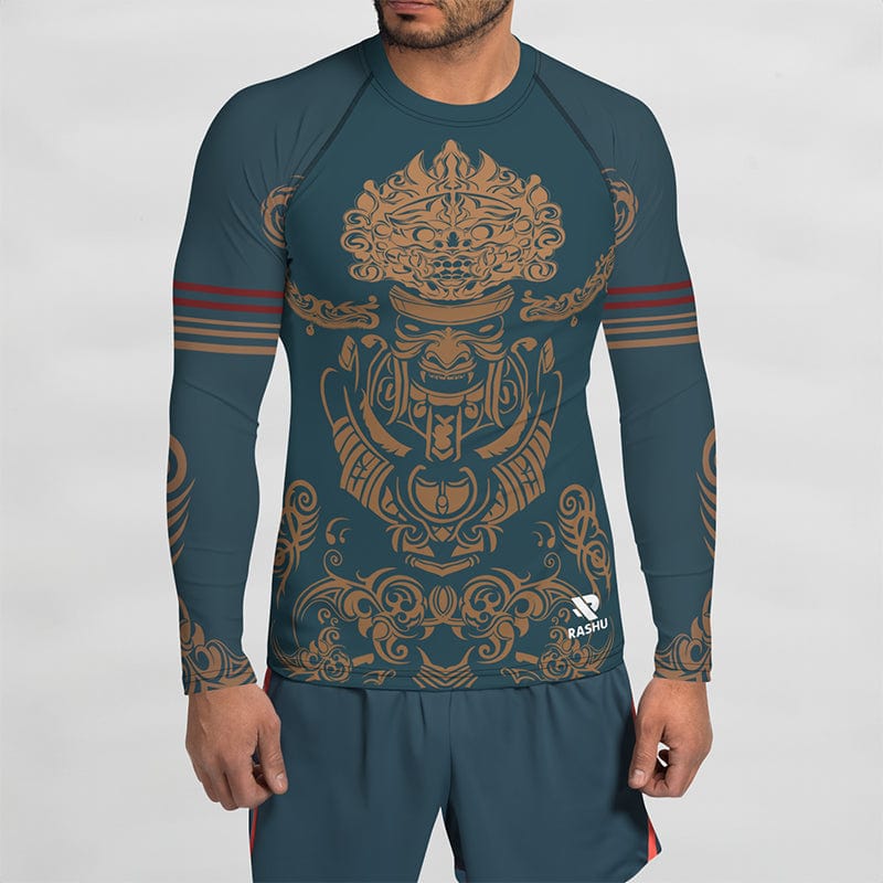 Rashguard Samouraï Élégance - Homme Rashu | Shop de Rash Guards Numéro 1