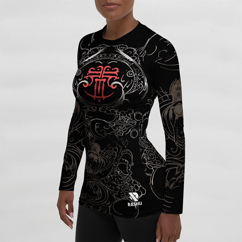 T-Shirt Compression Noir - Femme