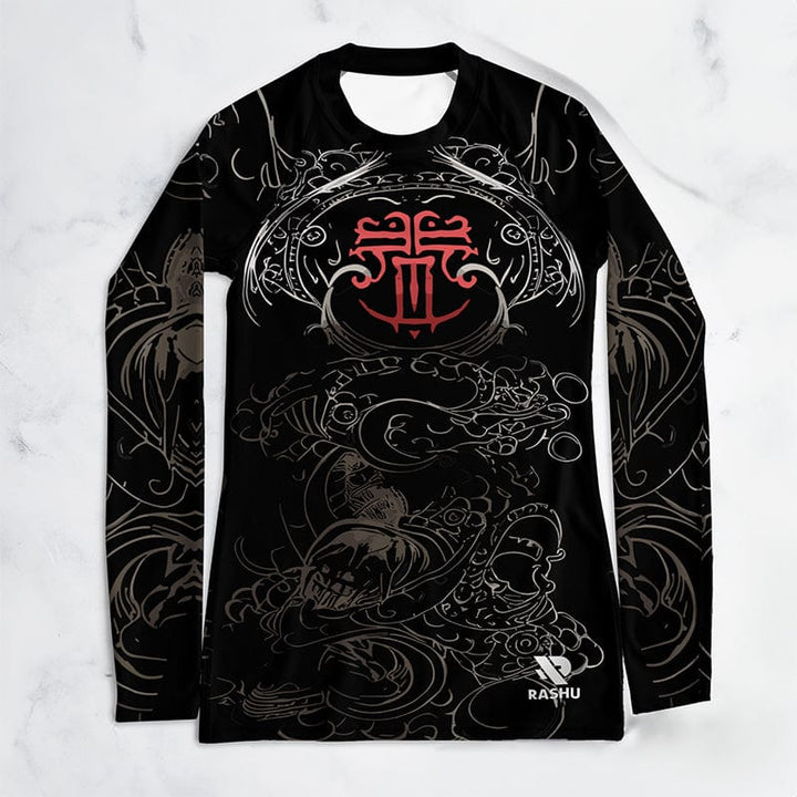 Rashguard Serpent Mythique - Femme Votre Rash Guard, Votre Mérite | Rashu