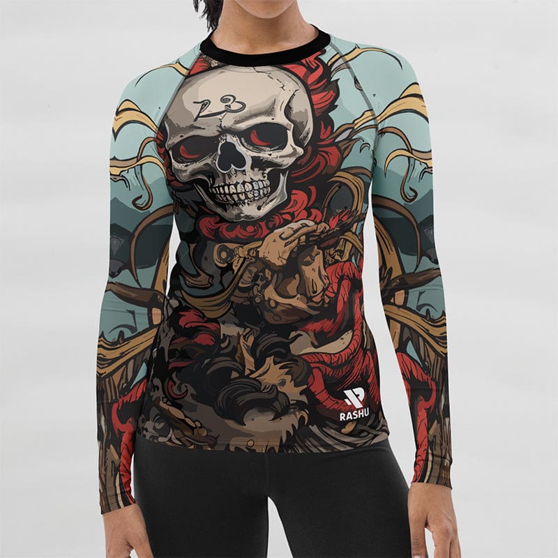 Rashguard Squelette - Femme