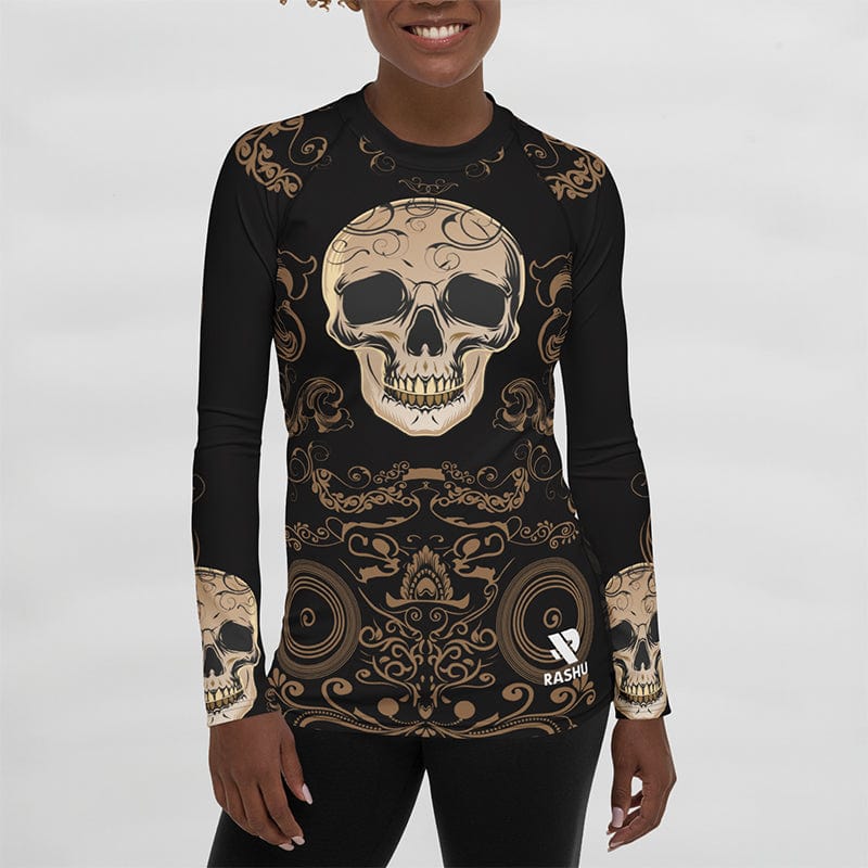 Rashguard Skull MMA - Femme