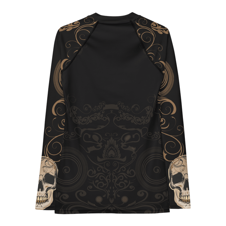 Rashguard Tête de Mort - Femme Votre Rash Guard, Votre Mérite | Rashu