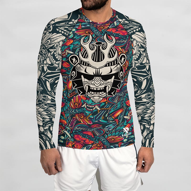 Rashguard Tiki Tribal - Homme