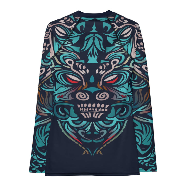 Rashguard Totem Spirituel Tiki - Femme Votre Rash Guard, Votre Mérite | Rashu