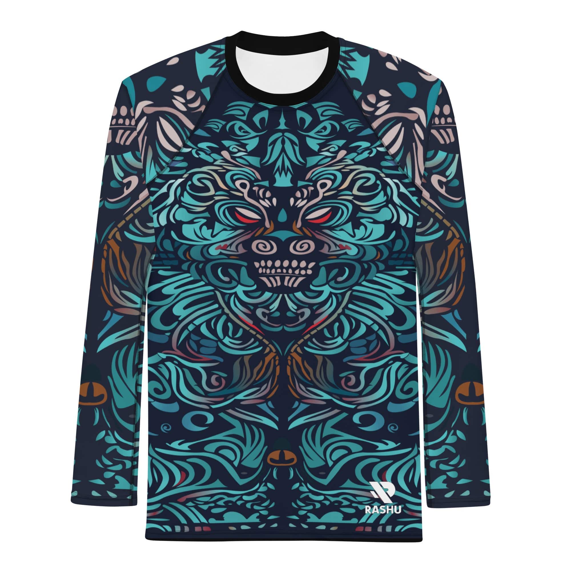 Rashguard Totem Spirituel Tiki - Homme Rashu | Shop de Rash Guards Numéro 1